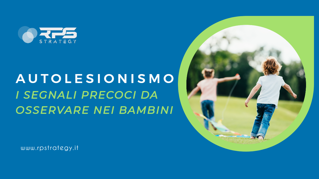 Autolesionismo i segnali da osservare nei bambini
