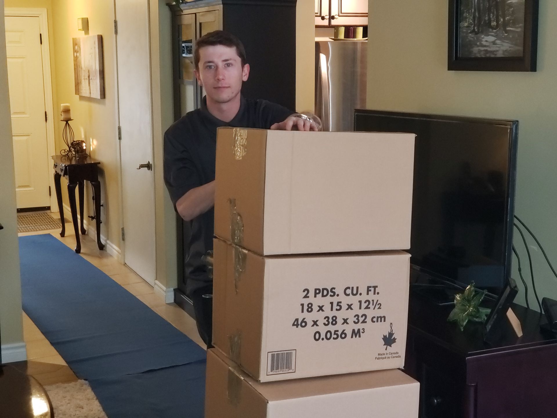 packing boxes for moving