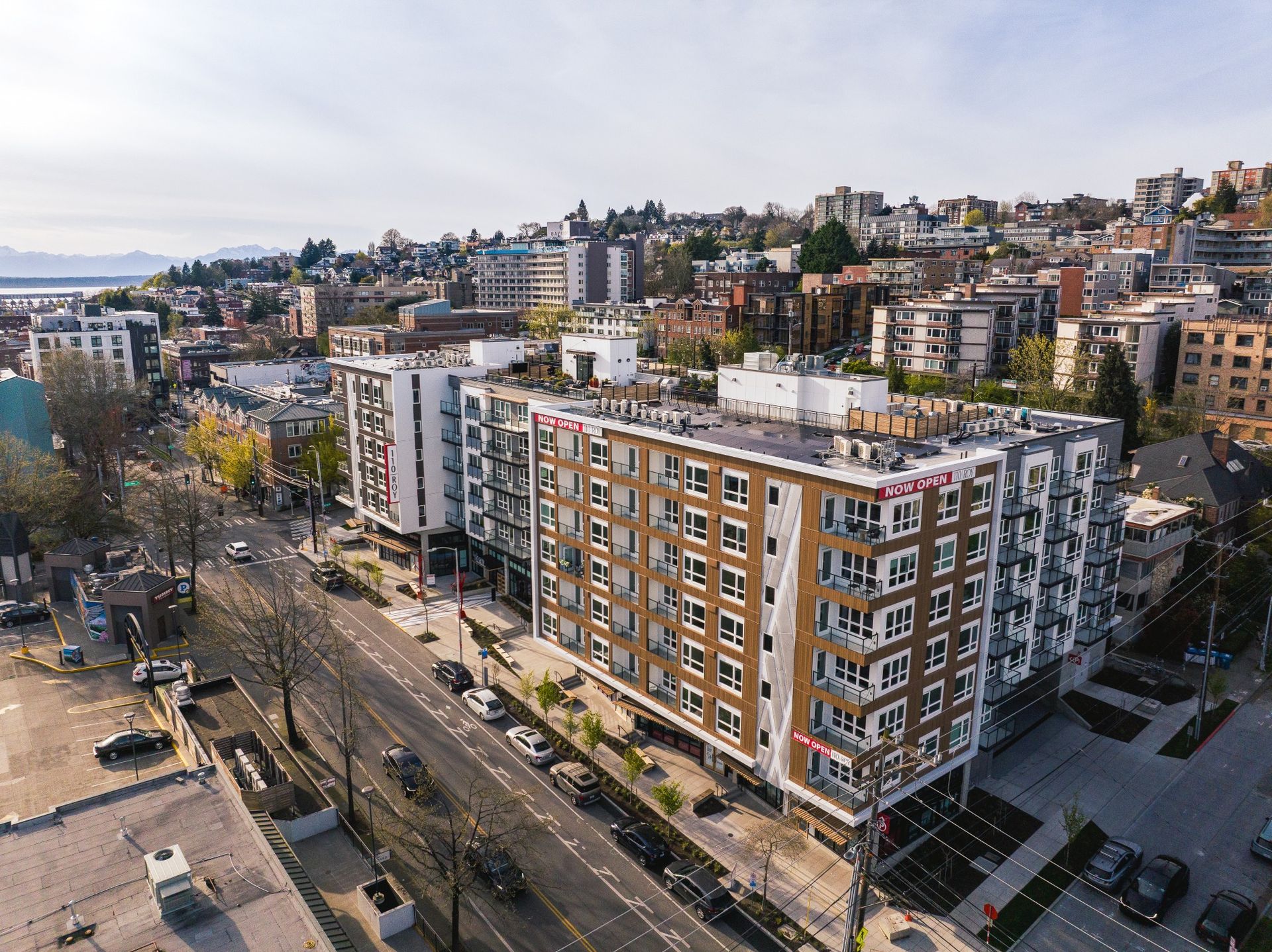 110 Roy aerial exterior view - Seattle, WA