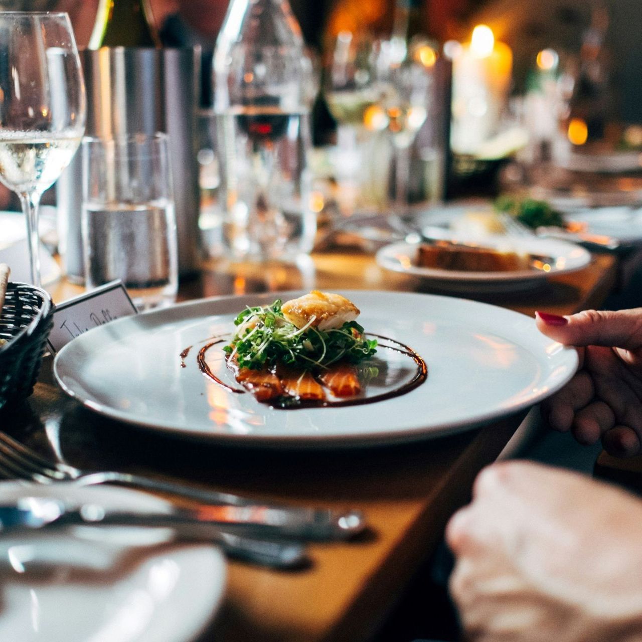 Fancy dish.