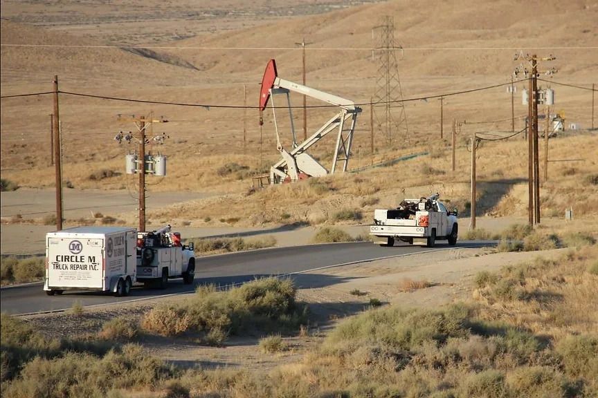 Fracking Truck