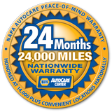 Warranty badge