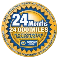 Warranty badge