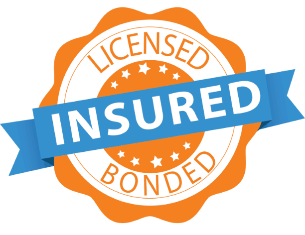 License, bonded, insured.