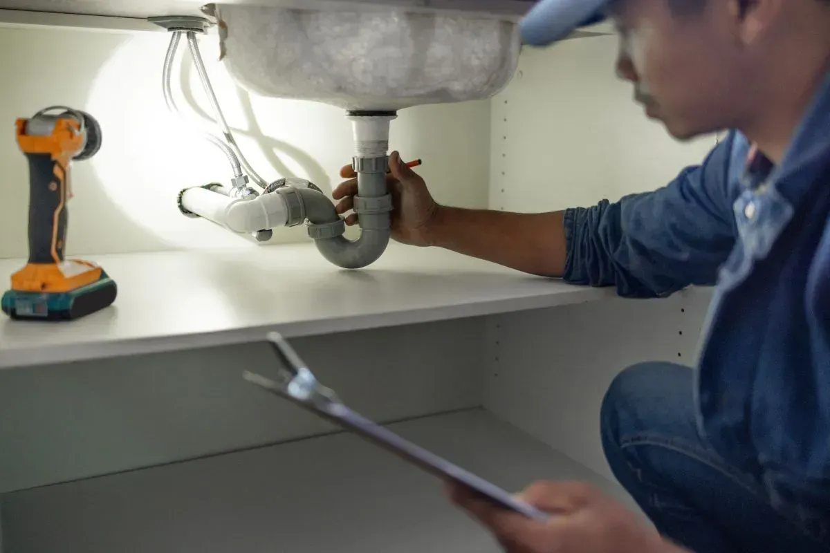 fixing small leaks in pipes