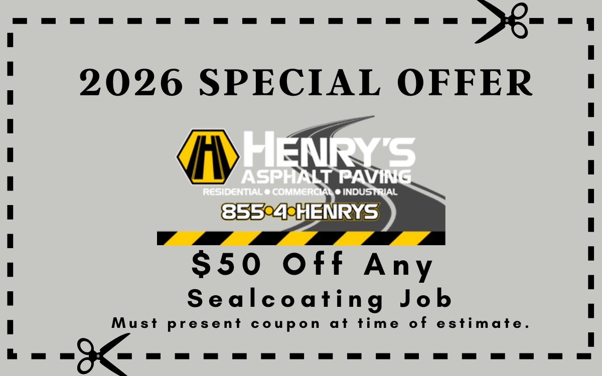 $50 off any sealcoating job coupon