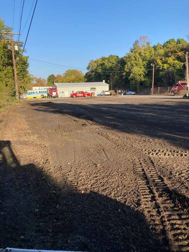commercial paving project
