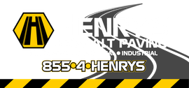 Henrys asphalt pavement logo