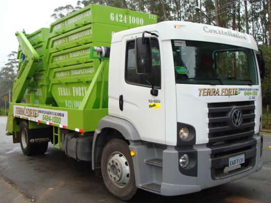 Locação de Caçambas - Terra Forte Terraplenagem