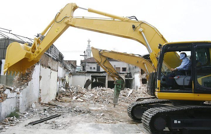 Demolição - Terra Forte Locação de Caçambas