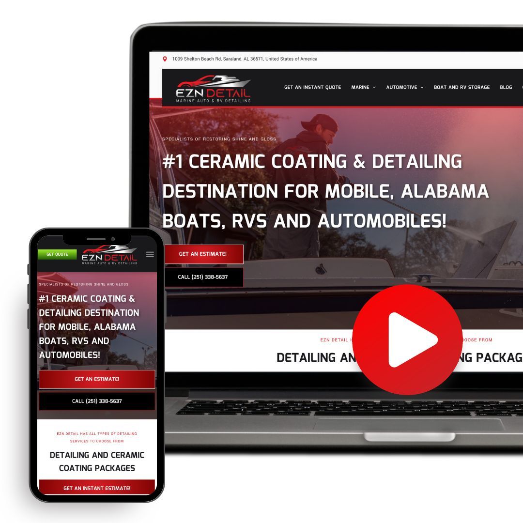 a laptop with a red car on the screen .