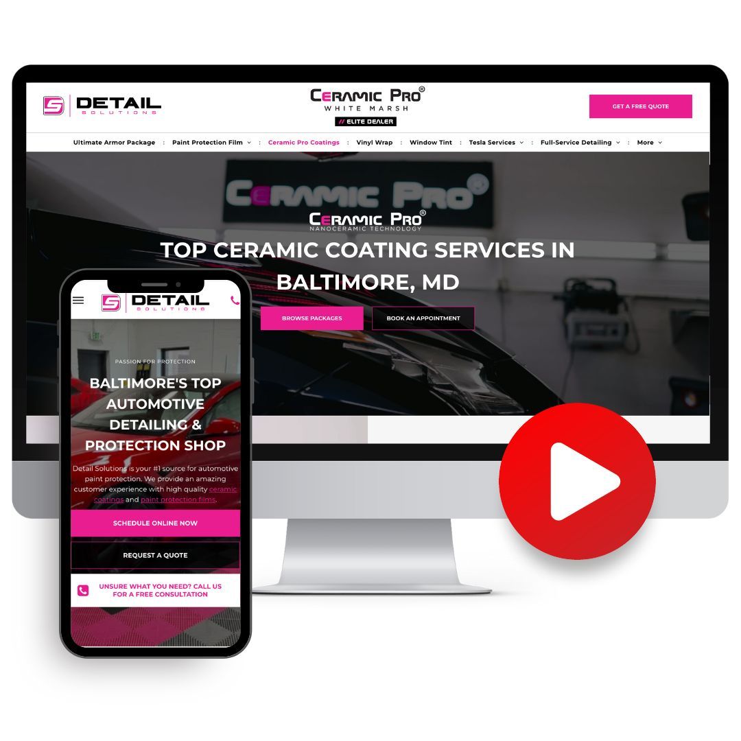 a computer screen and a cell phone are shown on a white background .