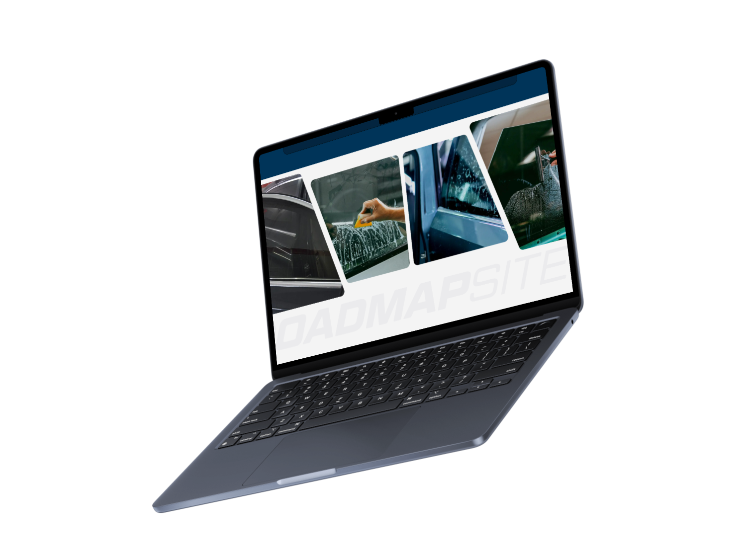 Two cell phones with the word tinting on them