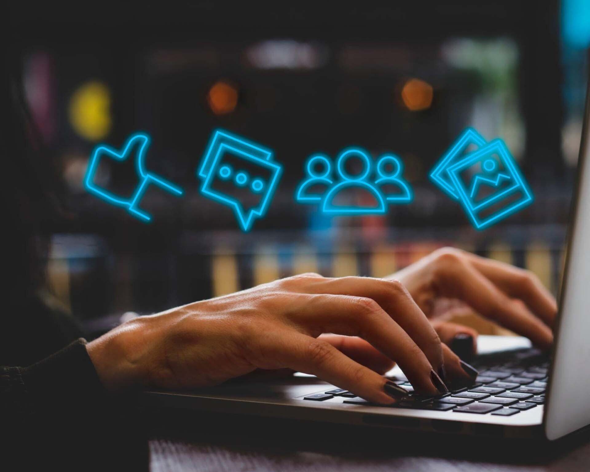 digital marketing icons