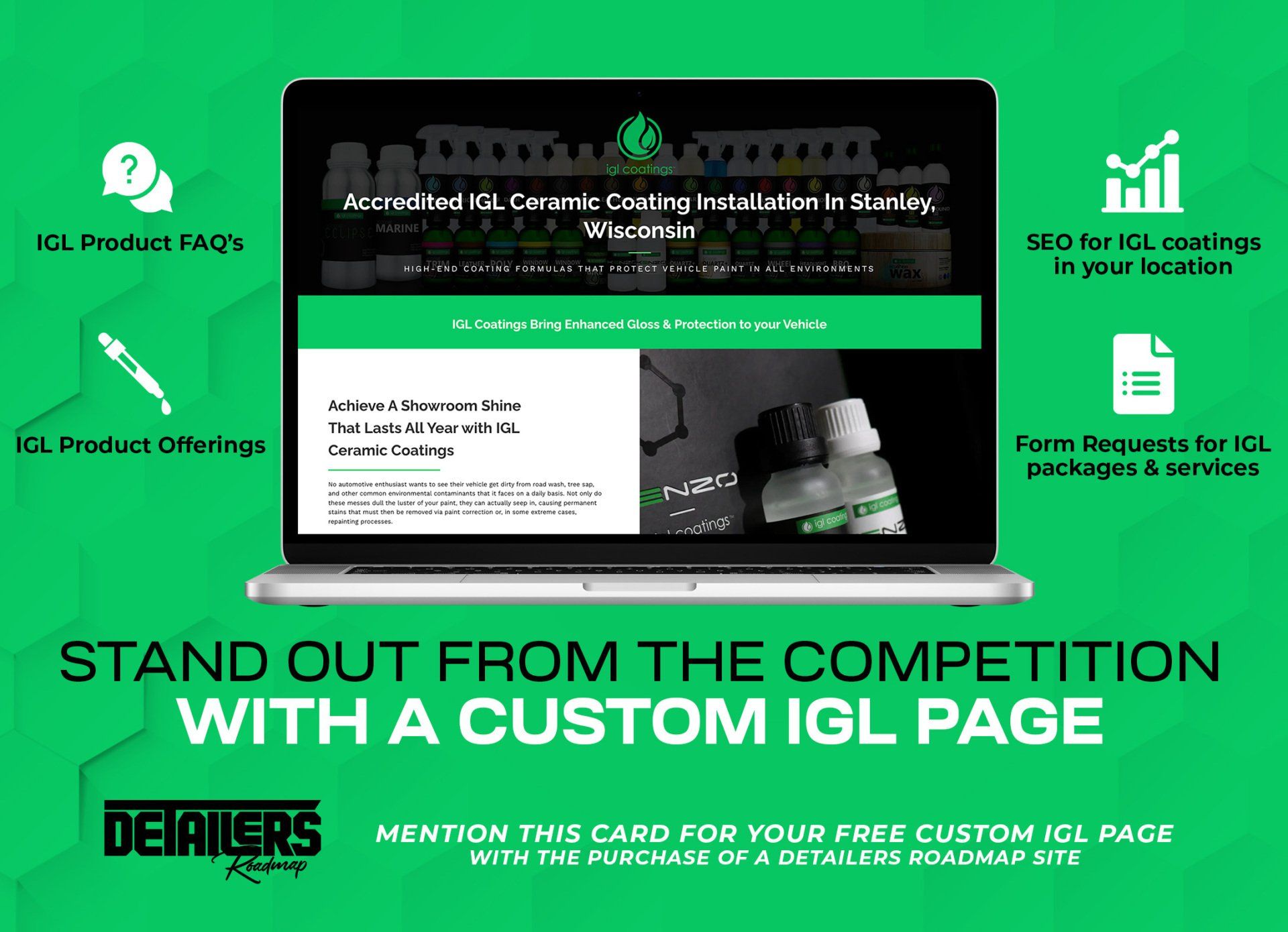 IGL Detailers Website Page