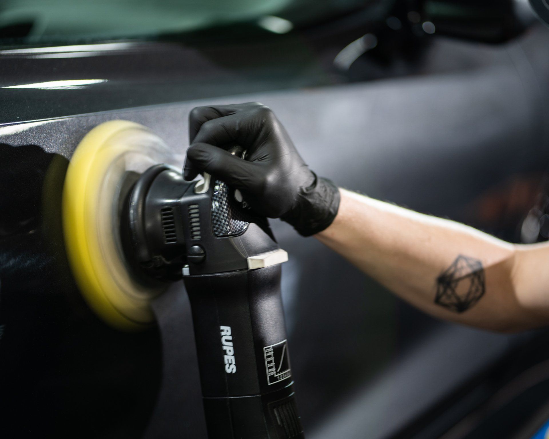 Microfiber Towel Black Car Polish