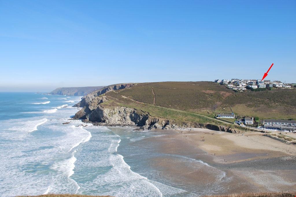 Pentire - location