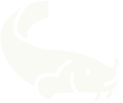 A cartoon illustration of a squirrel on a white background.
