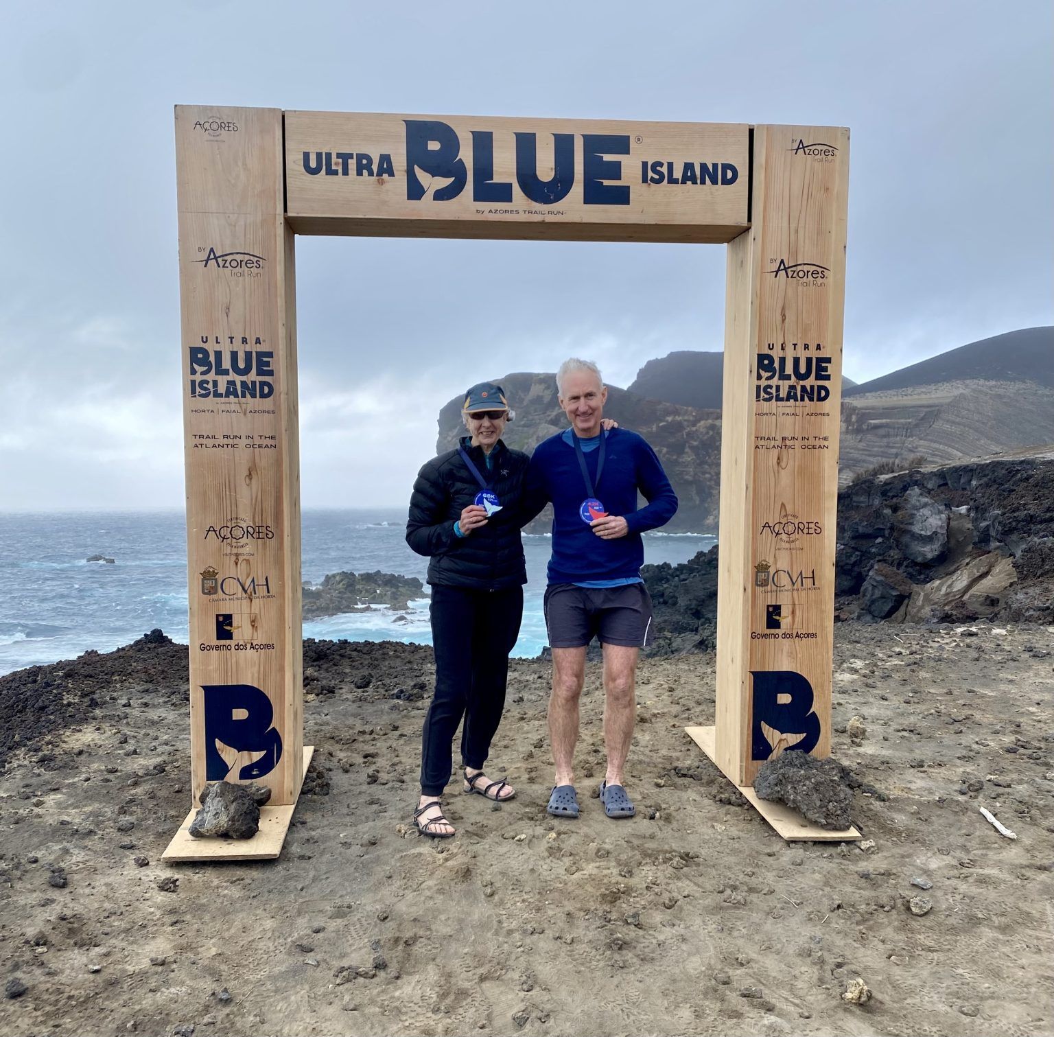 Ferocious winds, volcanic ash, and a blue island ultra