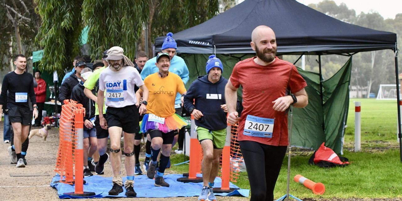 Injury Doesn’t Stop Langhans from running at Adelaide 24hr Festival