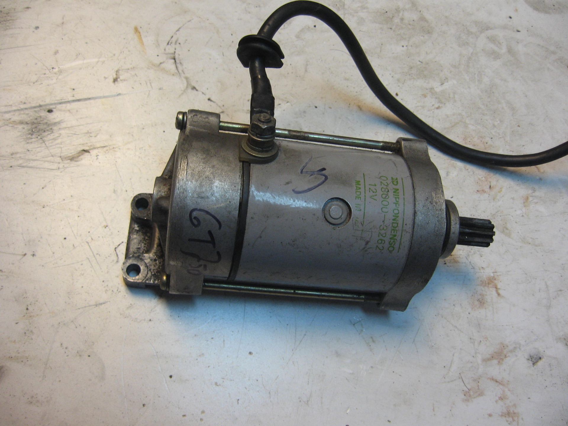 startmotor nippondenso -- gt750 1972-77		31100-31010