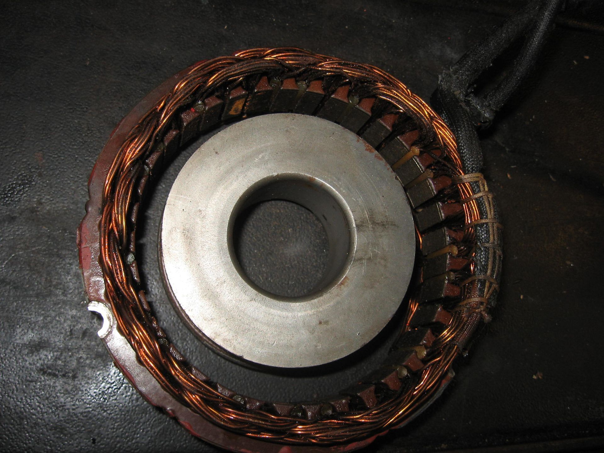 Dynamospoelen , veldspoel + stator  // cb400f  cb350f , 31103-339-005 , 31102-333-004 + 31103-333-004