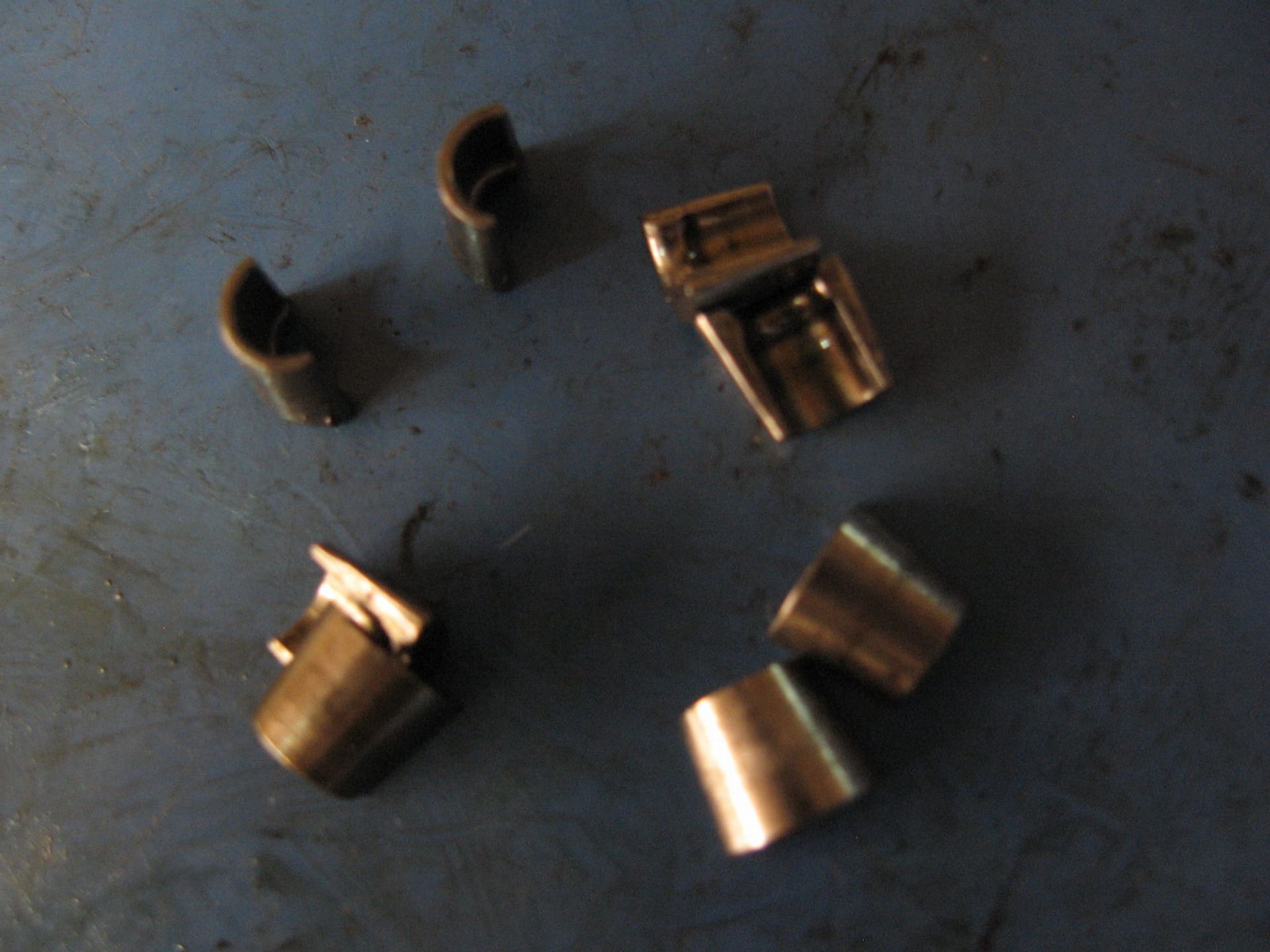 4x Klepspie , halvemaantjes	zzr600 zx6 zx6r	12011-1052