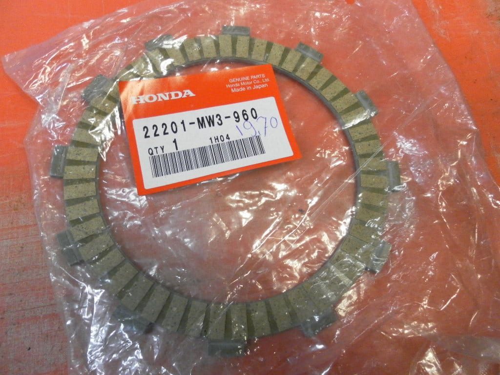 koppelingsplaat gevoerd , cb750 1995-01 , xr650r 2000-07	nos	Oem 	22201-mw3-960