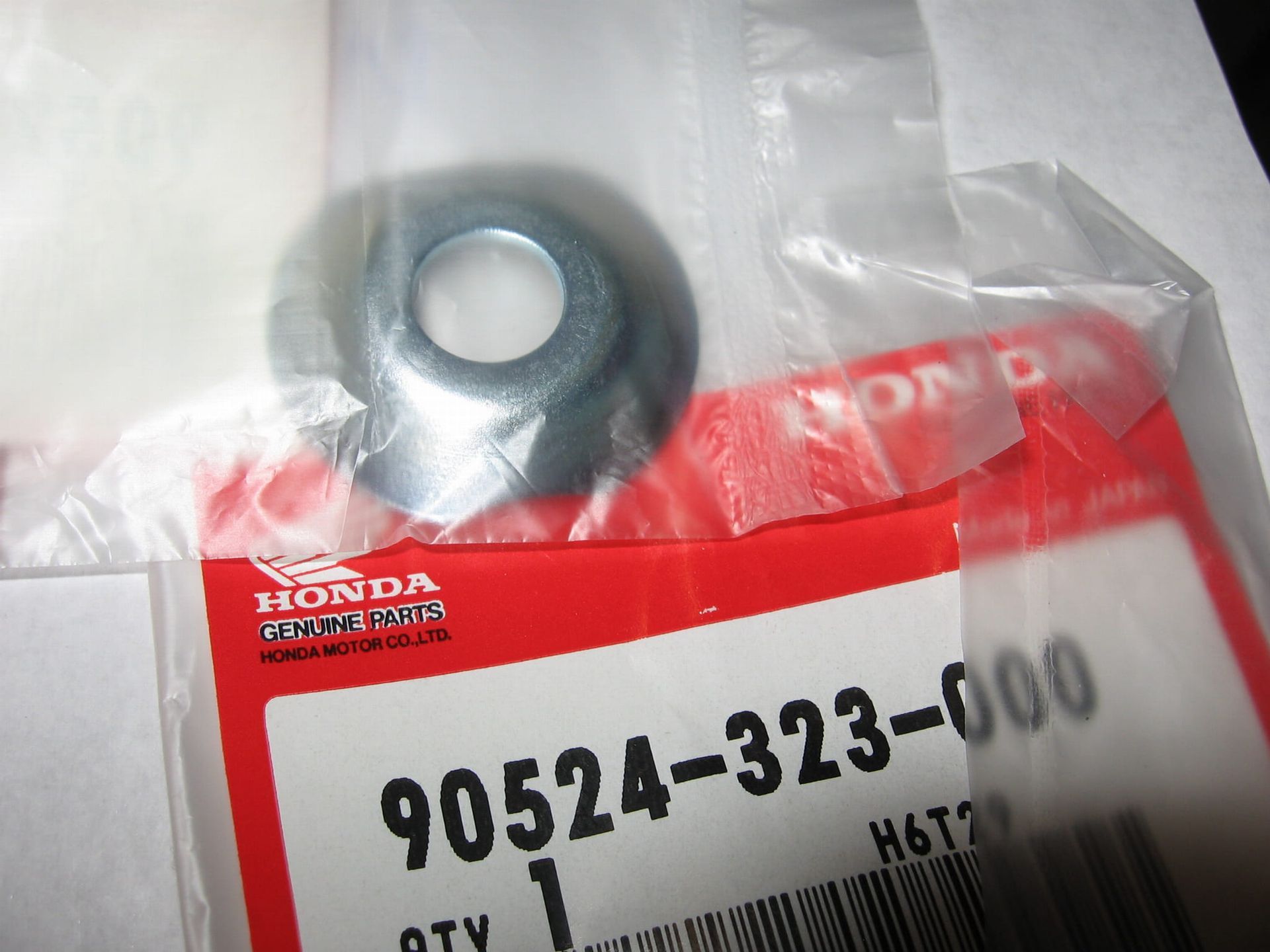 4x gebogen ring 10mm bevestiging achtertandwiel , cb550 , cb500		oem	90524-323-000