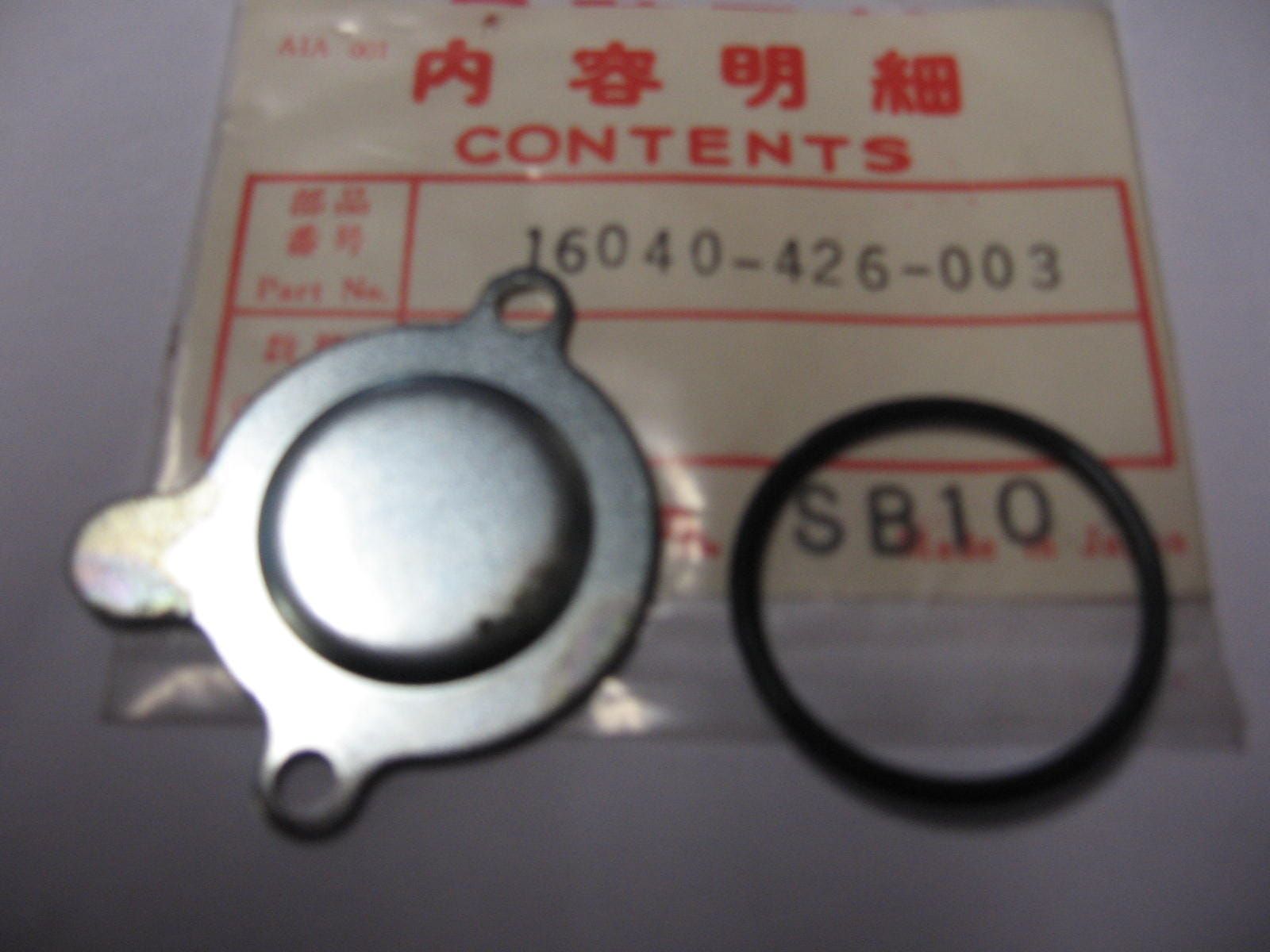 afdichting carburateur , cb650Z		oem		16040-426-003