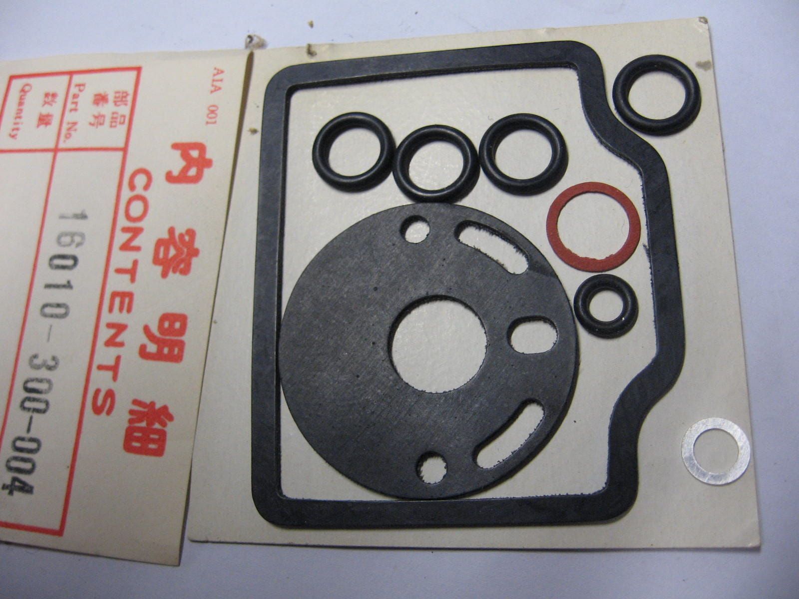 Pakkingset carburateur – cb750k 73-75	nos  	oem		16010-300-305	16010-300-004