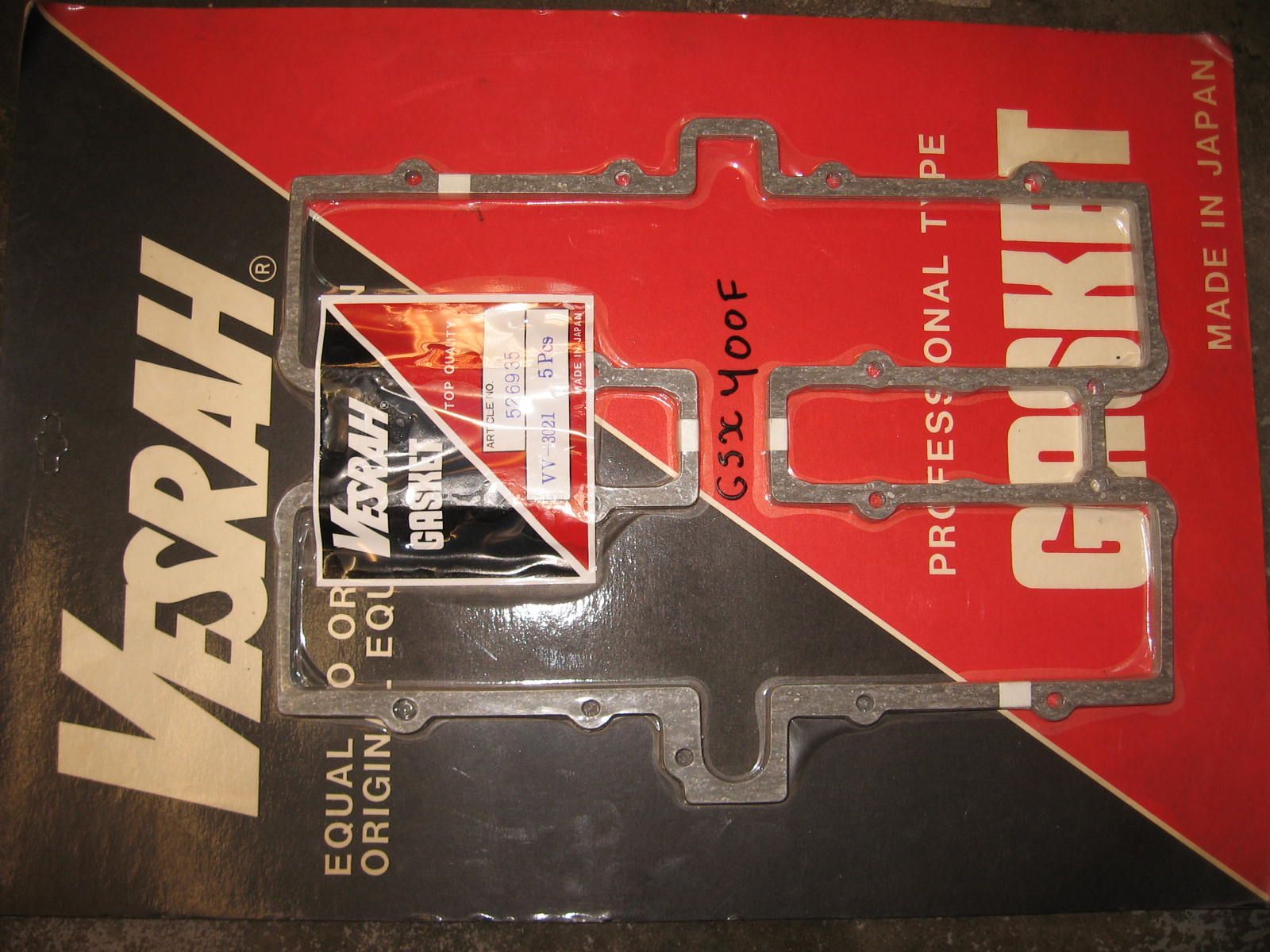 kleppendekselpakking // gsx400F		vesrah		11173-33300	11173-33300-h17