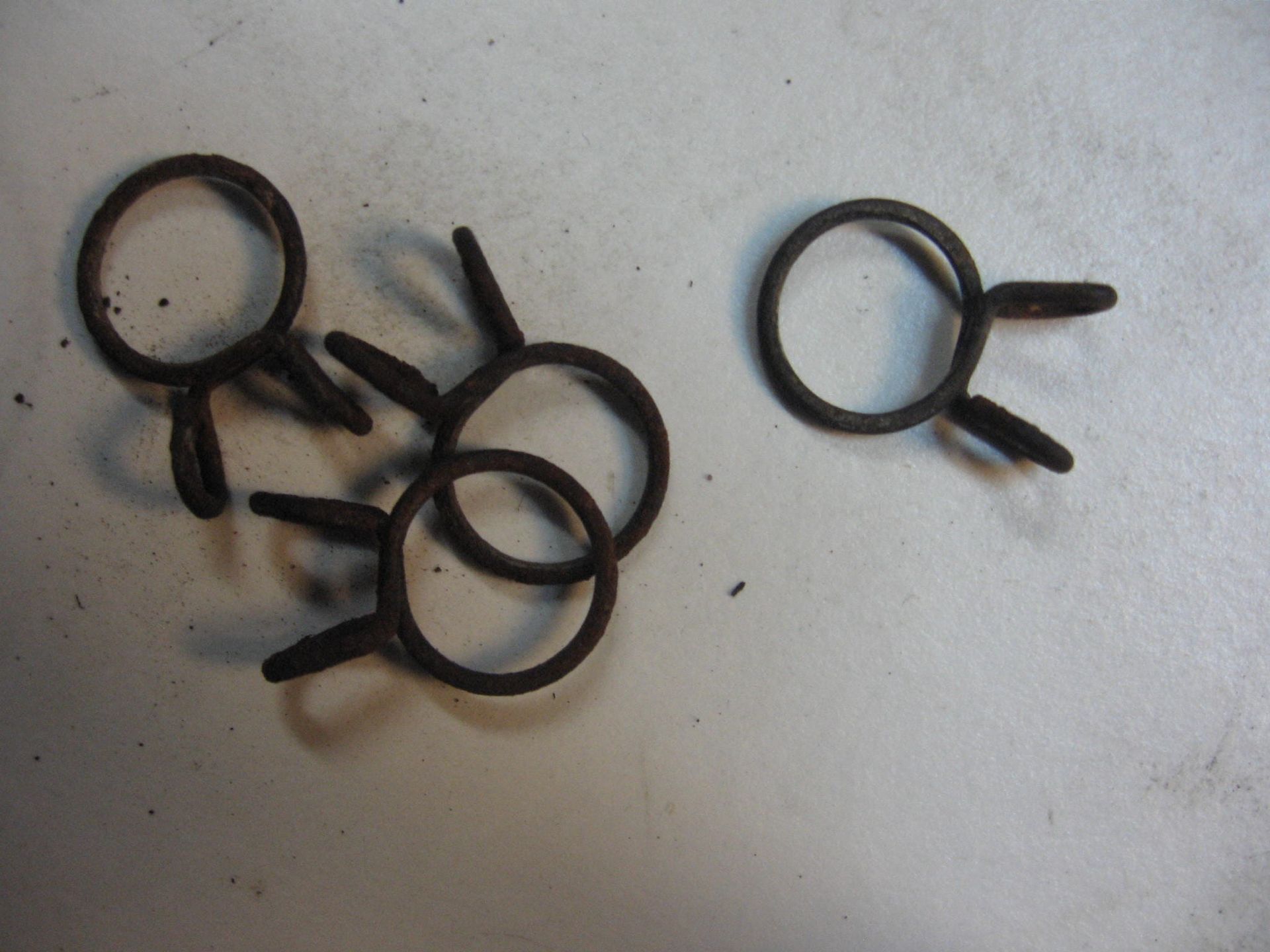 4 stuks slangklem // vf500f 		15772-551-000	15772-551-680