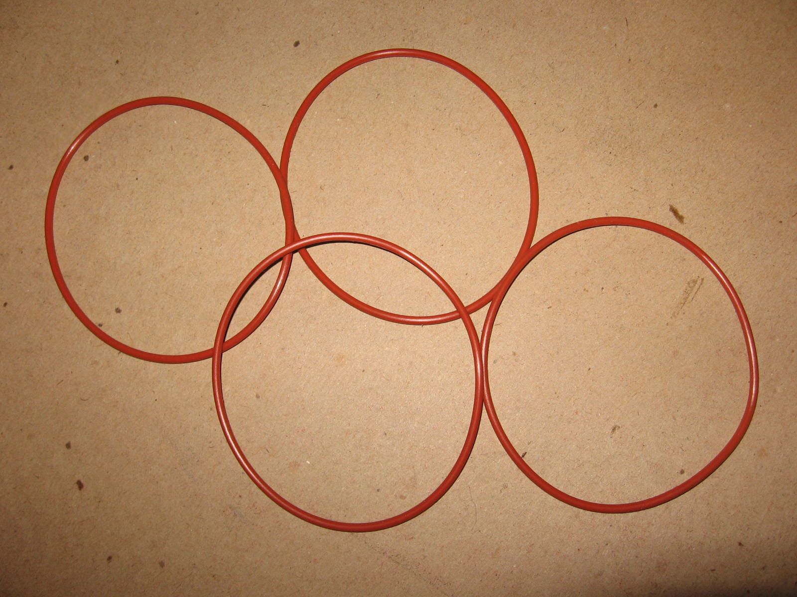 4x O-ring (64x2) cilinder voet- cb650sc 83-86 	vesrah		91307-639-000