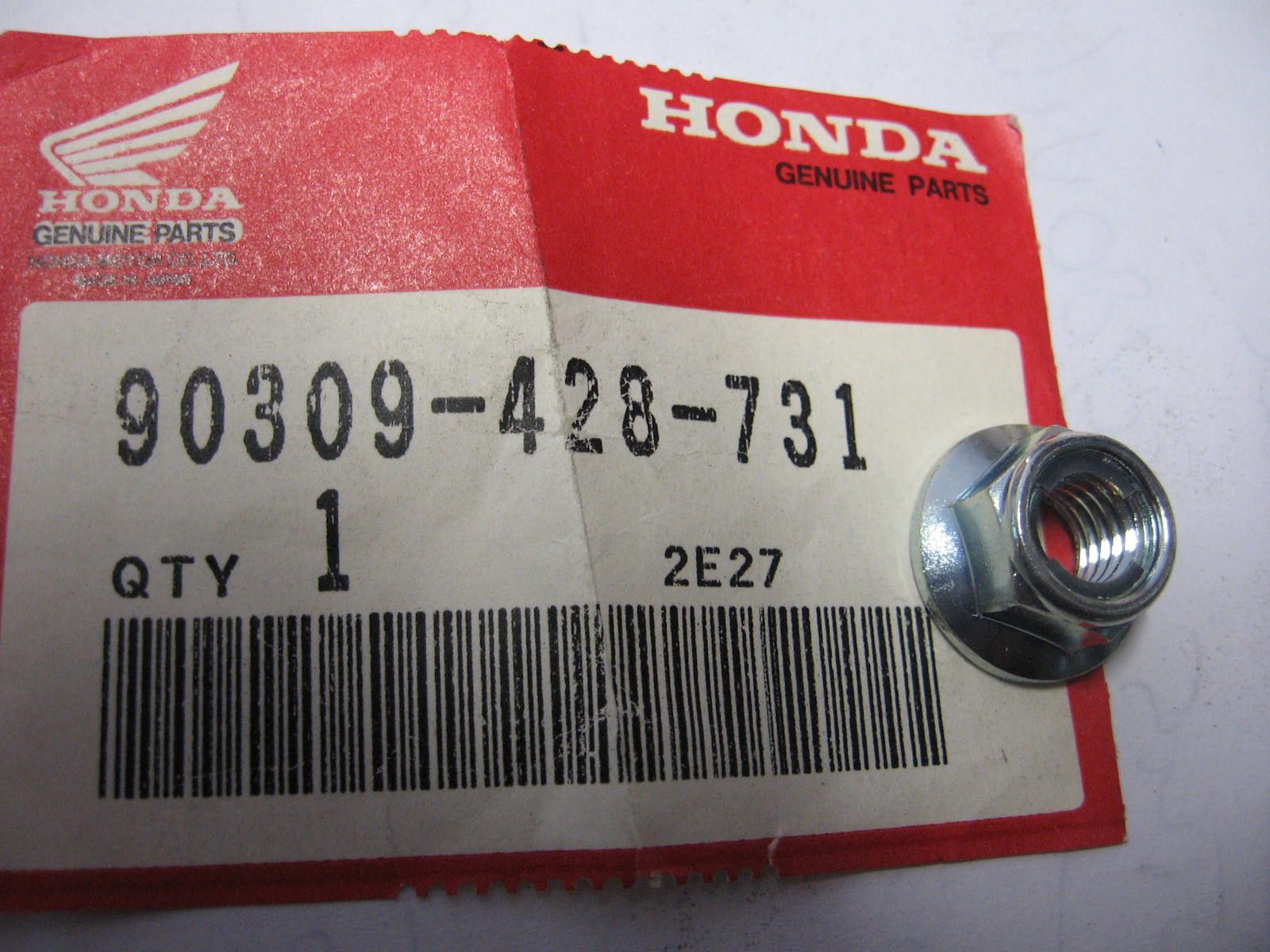 zelborgende flensmoer m8x1,25		oem		90309-428-731