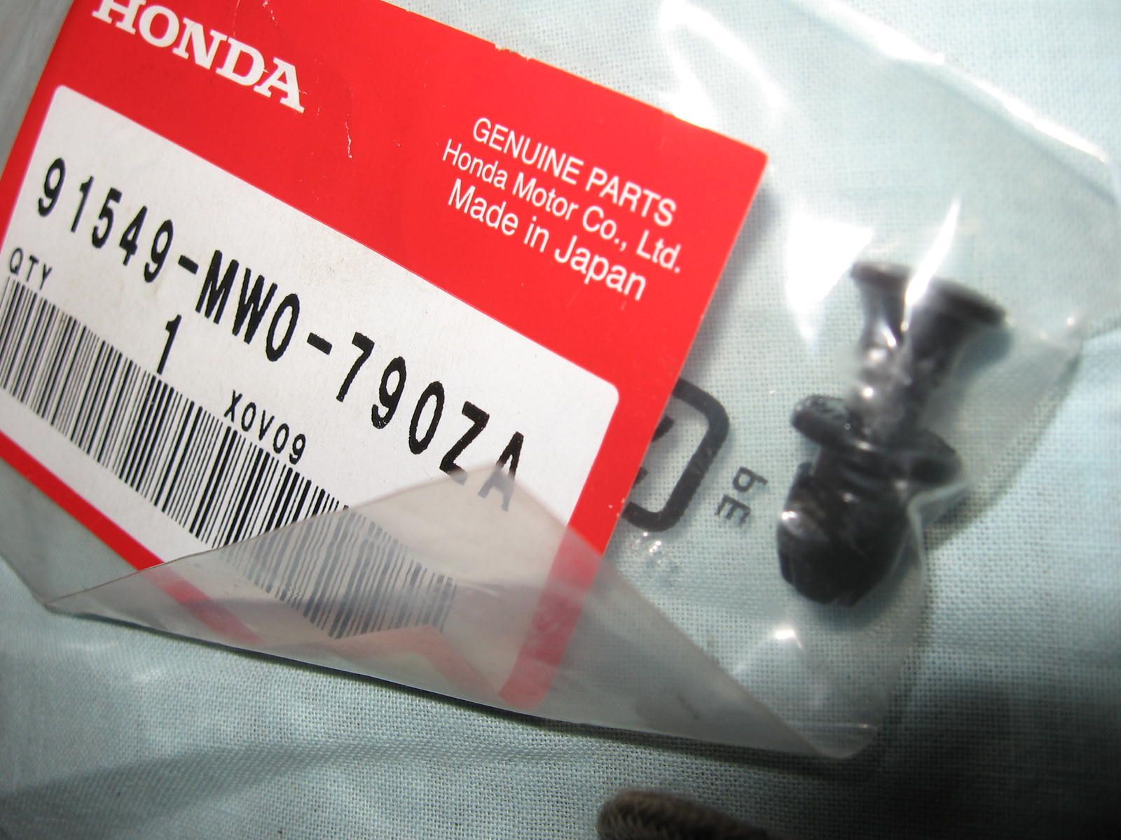 2x clip panel		oem		91549-mw0-790za