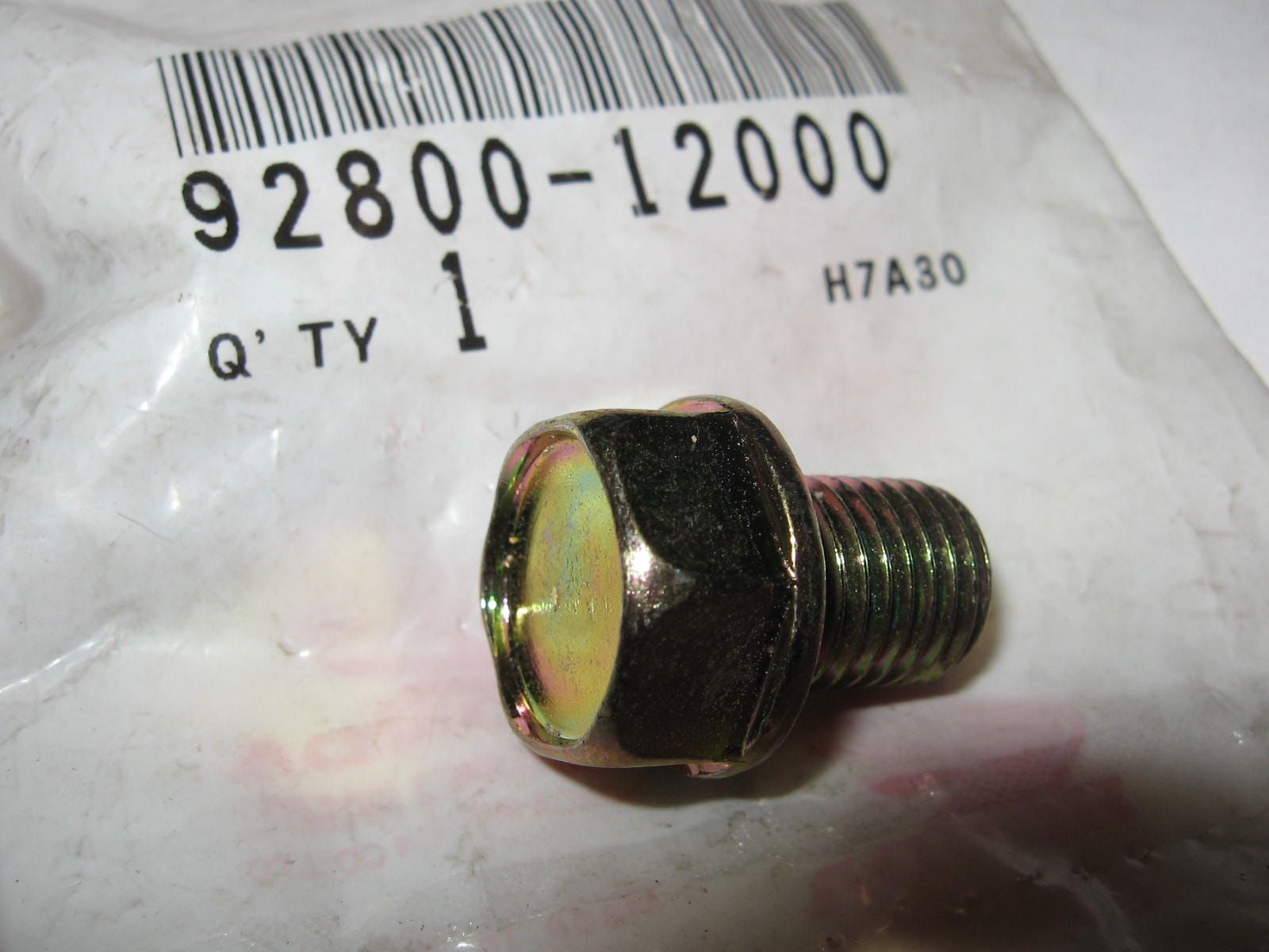 aftapplug 12mm		oem		92800-12000