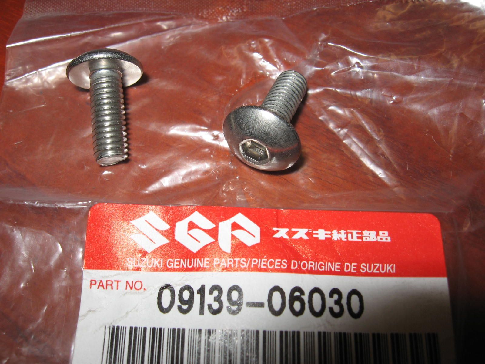 2 stuks Imbusbolkop ,		oem		09139-06030