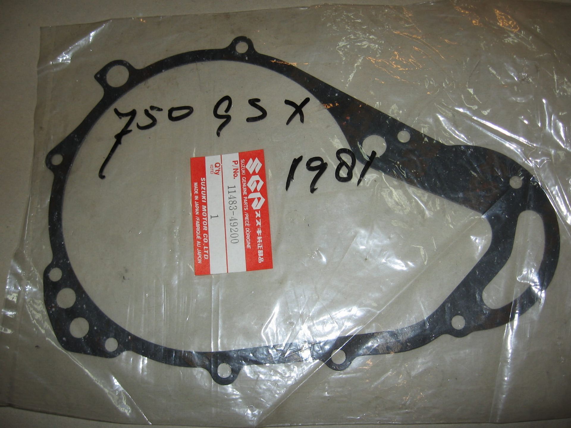 dynamodekselpakking 	gs1100 gs1150	oem		11483-49200