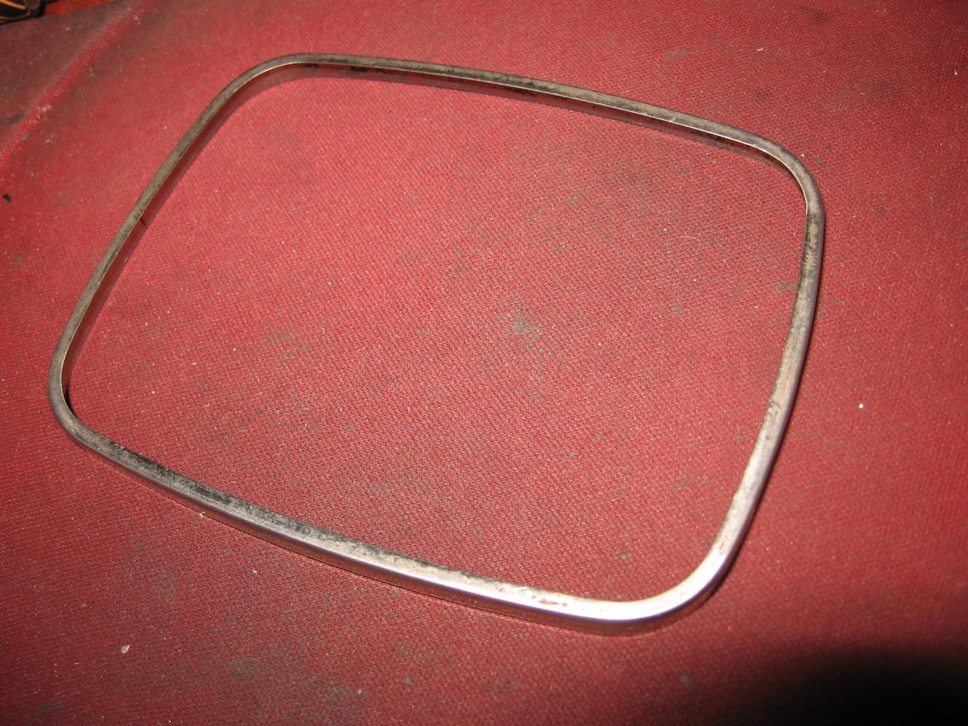2x chroom randje knipperlicht - 		oem		35611-49230 , gr650 gs1000 , enz