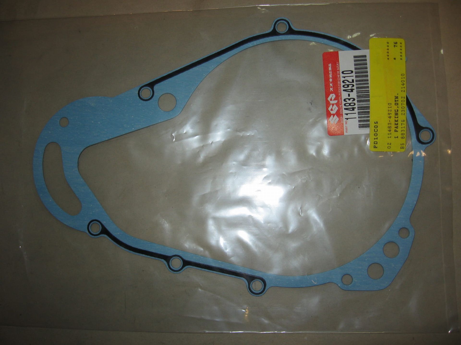 dynamodeksel pakking - 		oem		11483-49210 , gs1150 , gs1100e