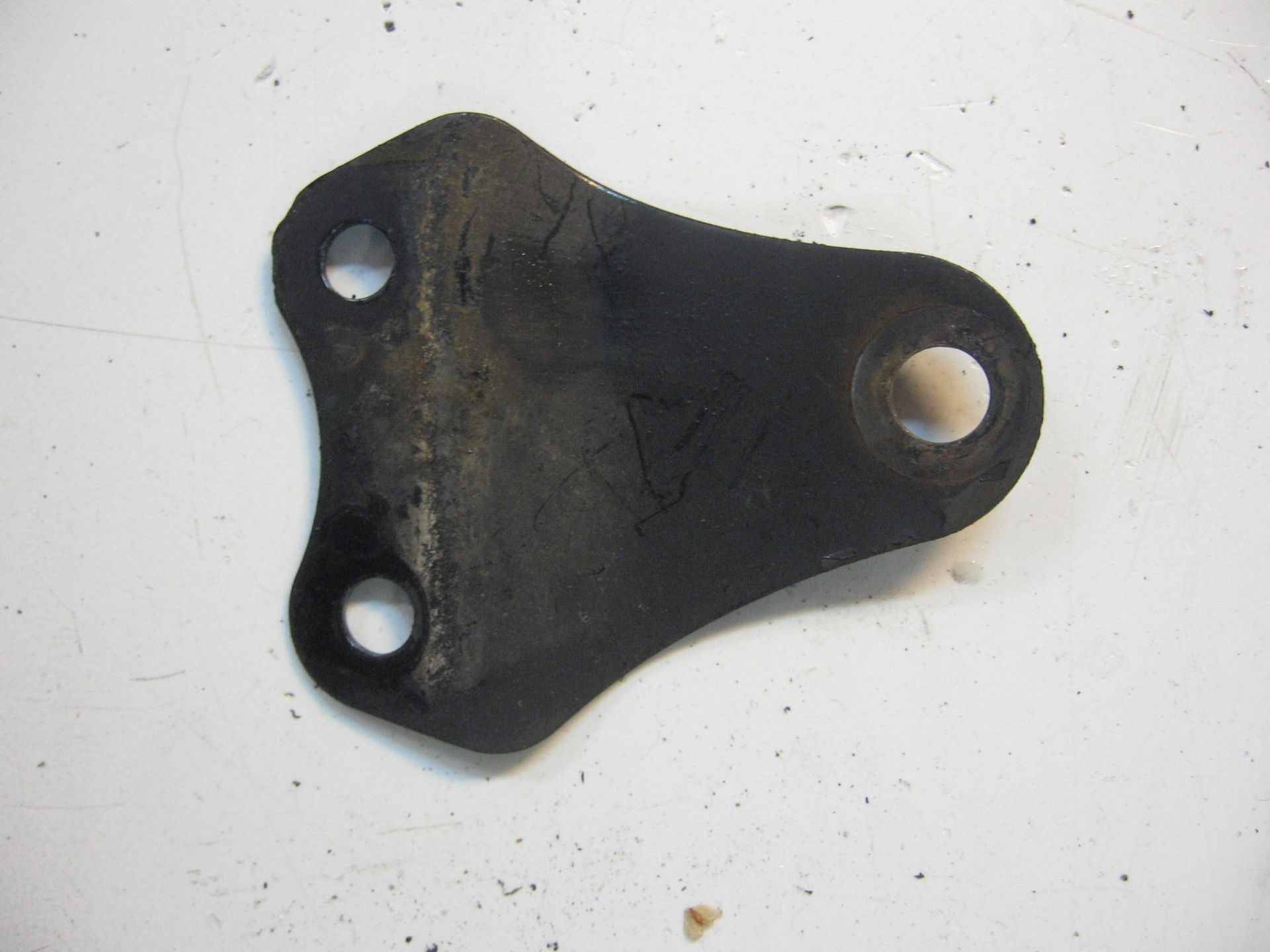 blokbevestegings plaat voorkant onder -- xs400 1981-82		4R4-21316-00