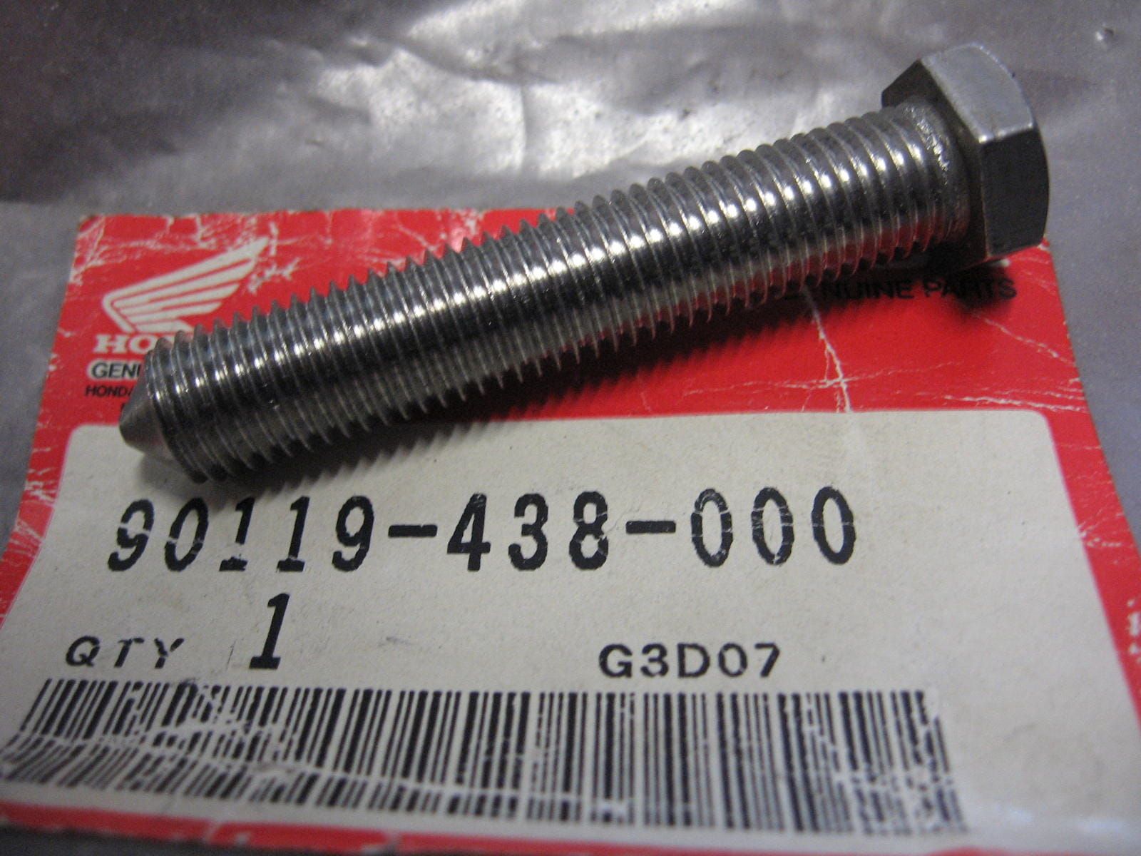 bout kettingspanner M10x55x1,25 , kop 14mm - 		oem		90119-438-000
