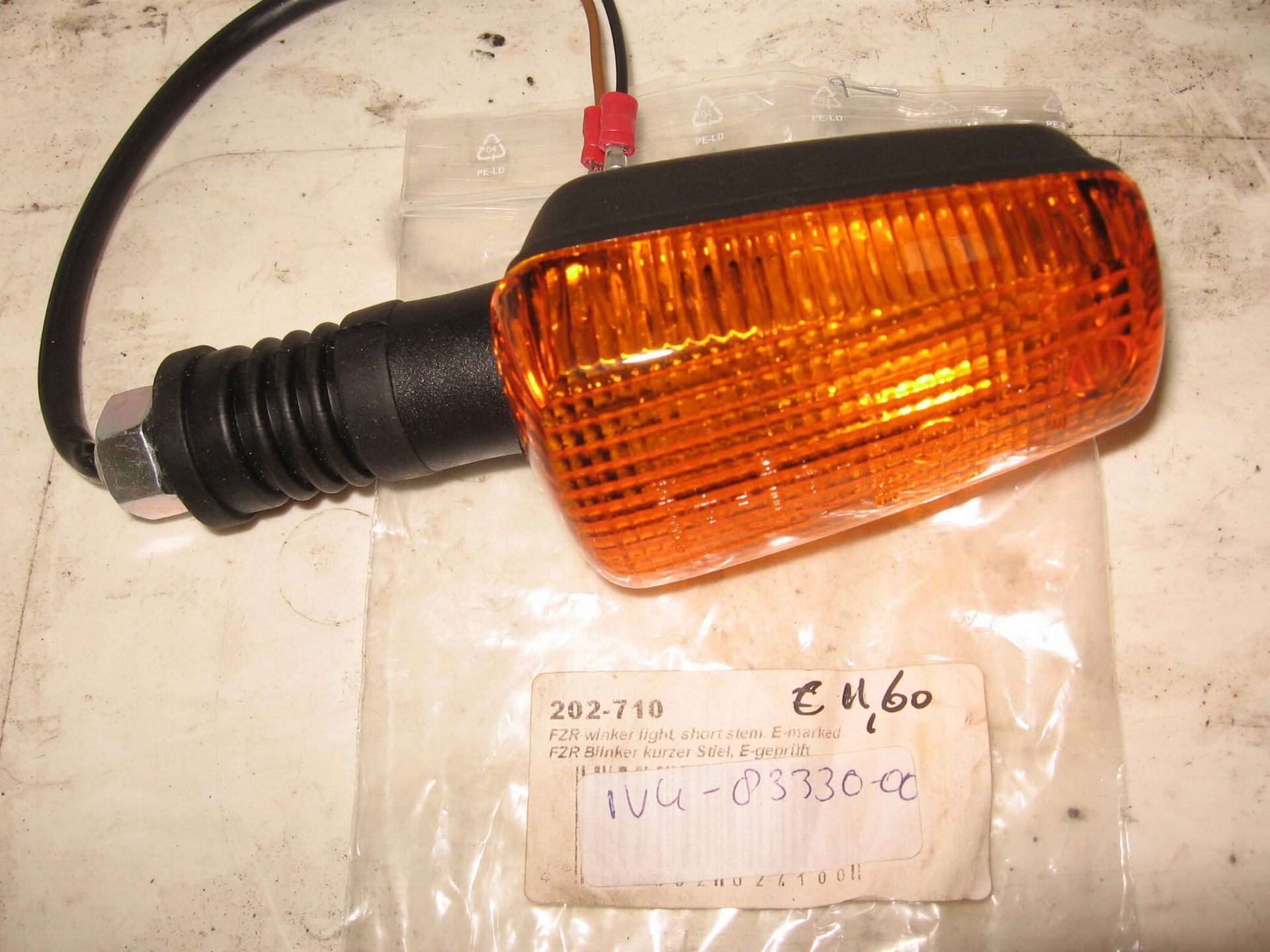 Knipperlicht – fzr	zonder stekker	,vervangend	,202-710	1v4-83330