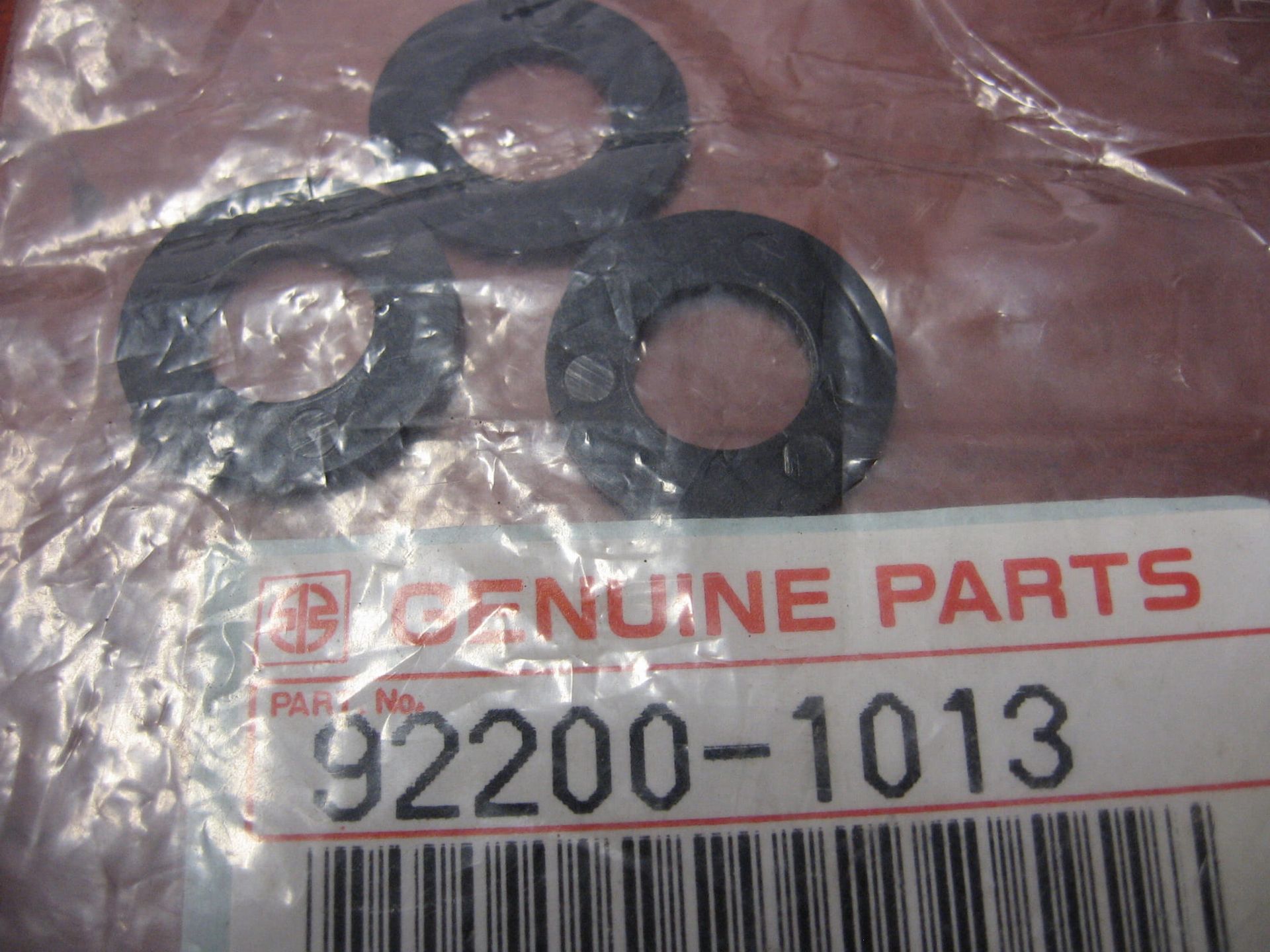 3x nylon ring ,10.3x20x1 ,  zadel , kuip – zx6 90-93 , gpz500 94-		oem	92200-1013
