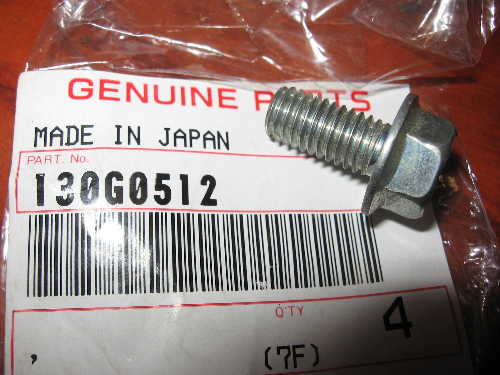 flensbout m8x16		oem		130G0512