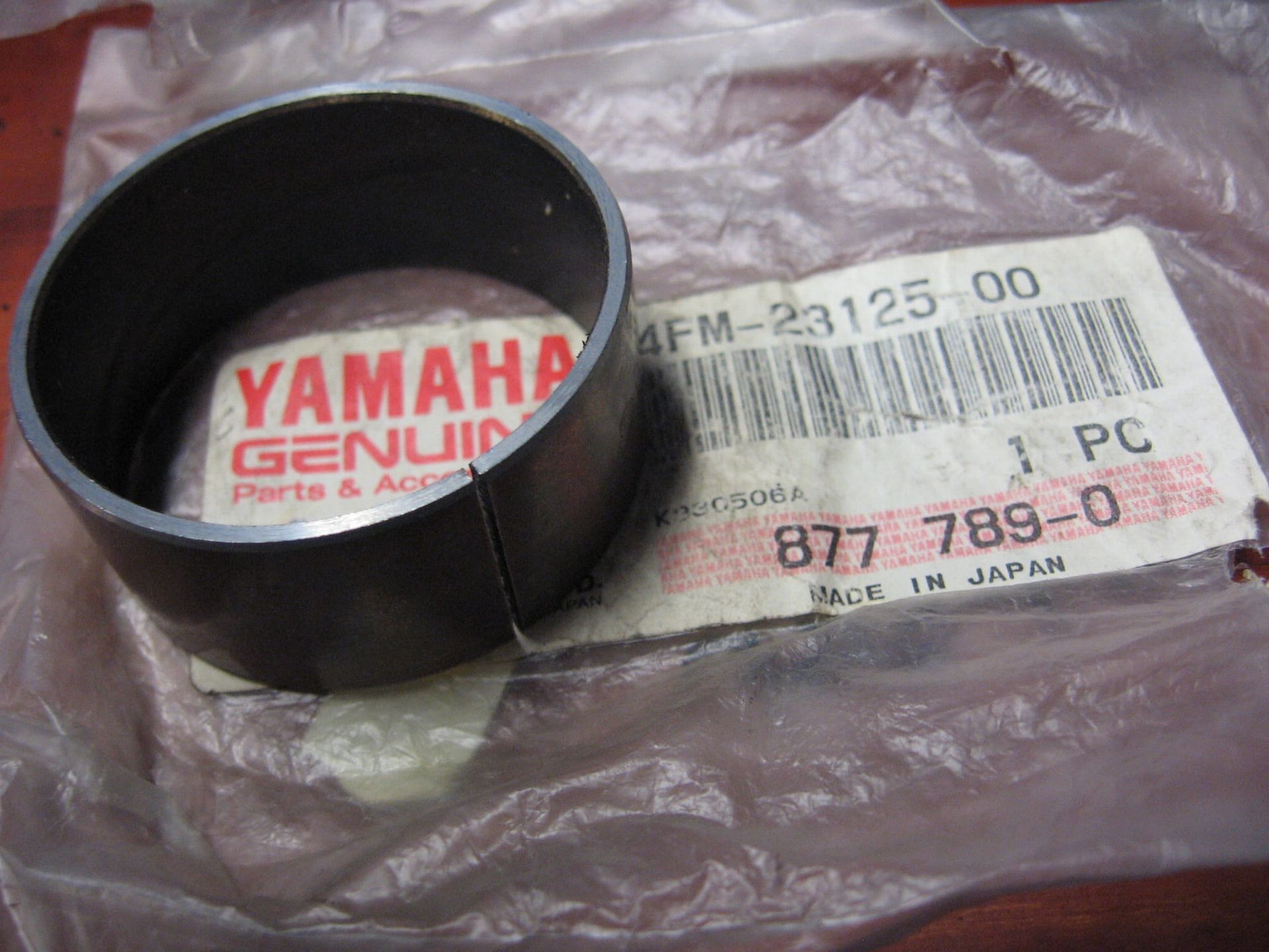 2 stuks glijlager voorpoot -		oem	4FM-23125-00