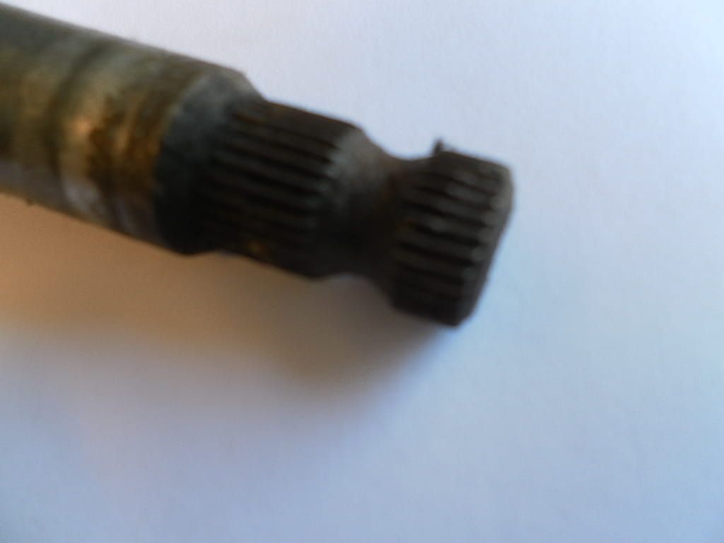 shift spindel	/ schakelas , Gl1000 76	, gl1100 gl1200 , 24620-371-000