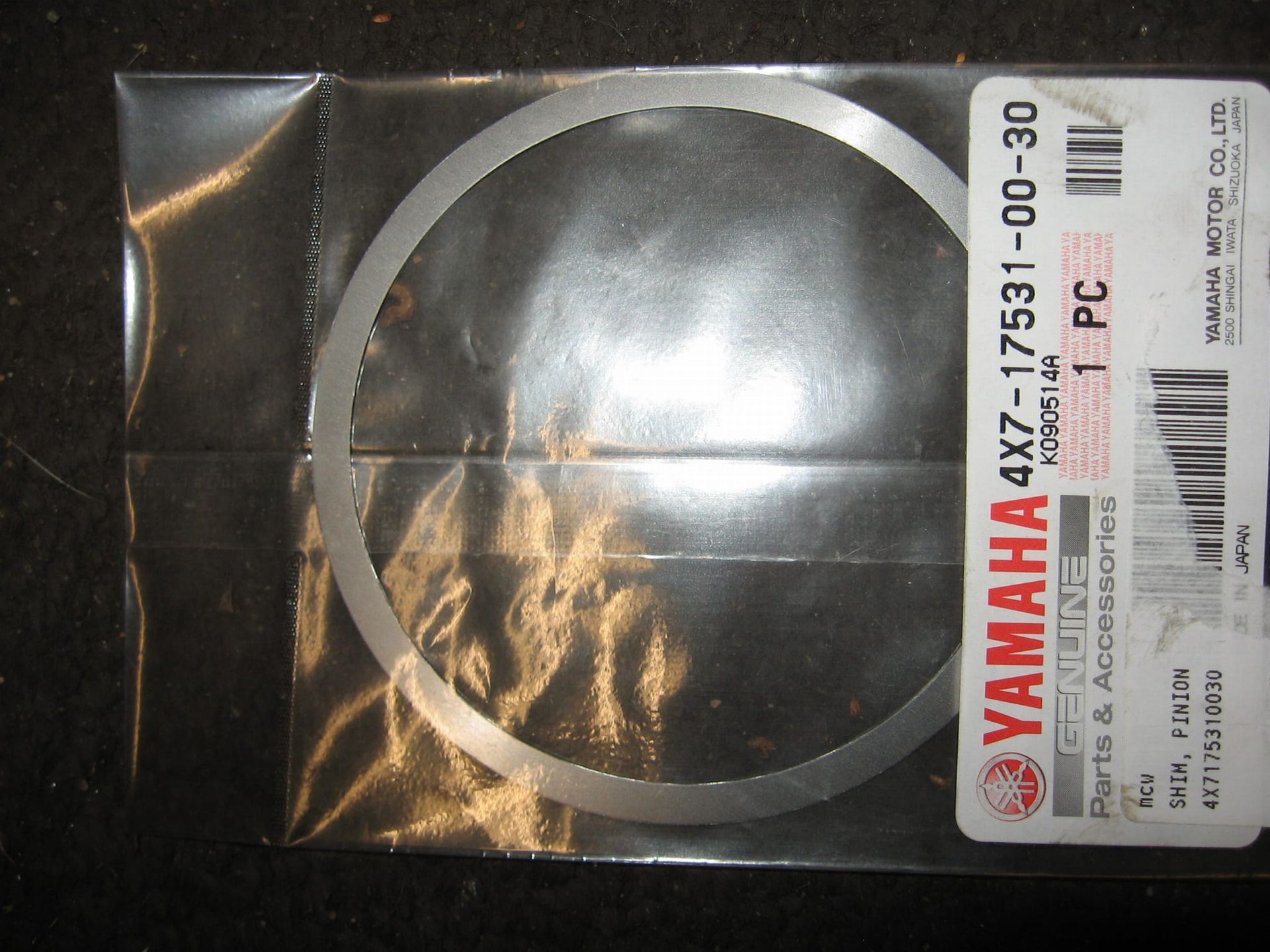 stelring uitgaande as	Bt1100 2002	oem		4x7-17531-00-30