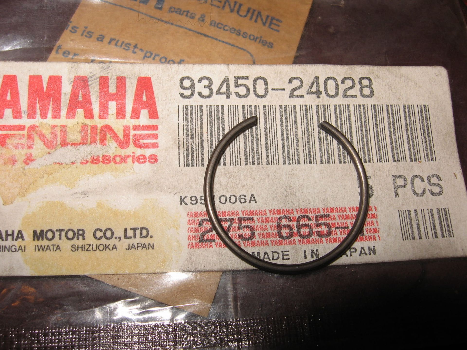 pistonpen borgring	xs1 xs2 xv1700	oem		93450-24028